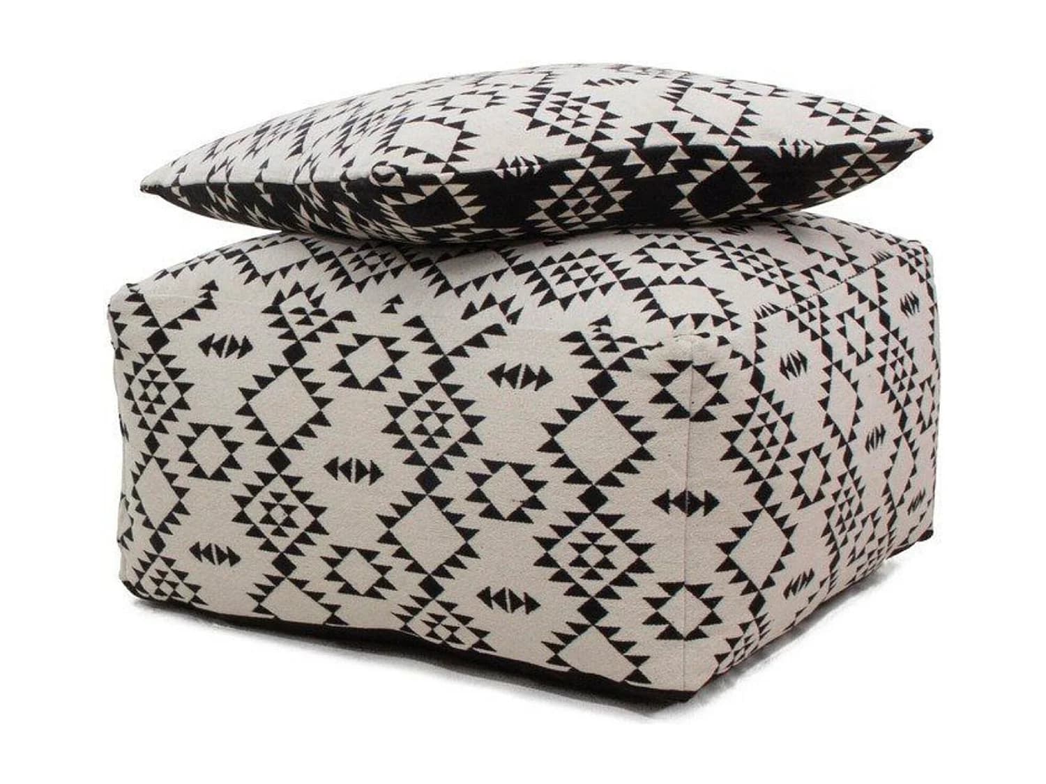Pouf coussin set - 80 x 80 cm