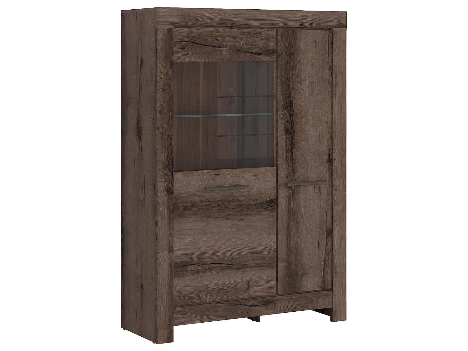 Vaisselier 2 portes Adam Bois foncé