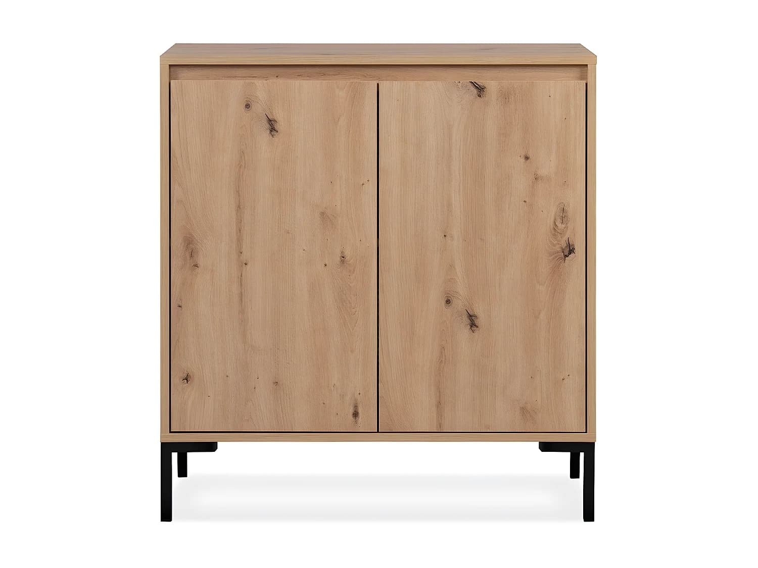 Buffet 2 Portes 1 Étagère L81 cm - PLOCK