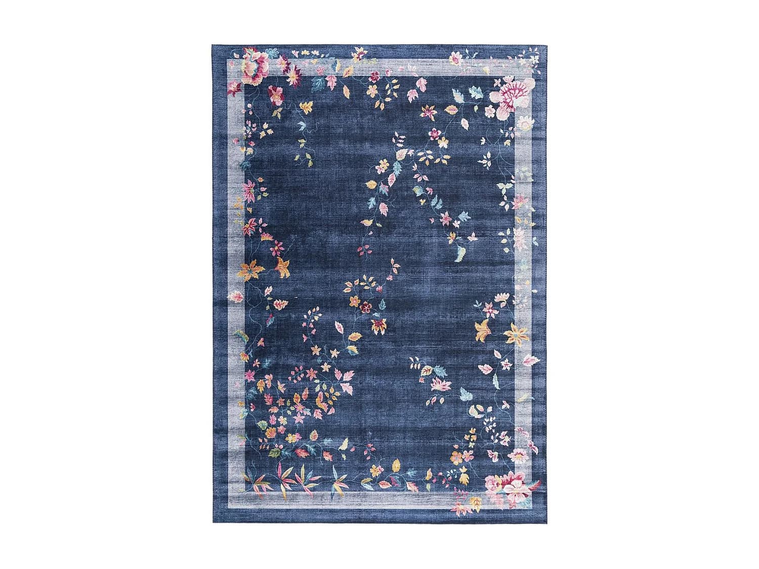 Tapis salon et chambre tissé motif floral VIVACE 8