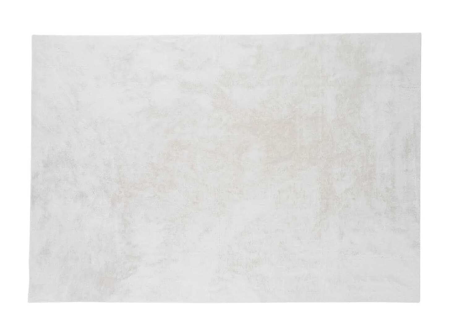 Nina tapis 300x200 cm polyester blanc.