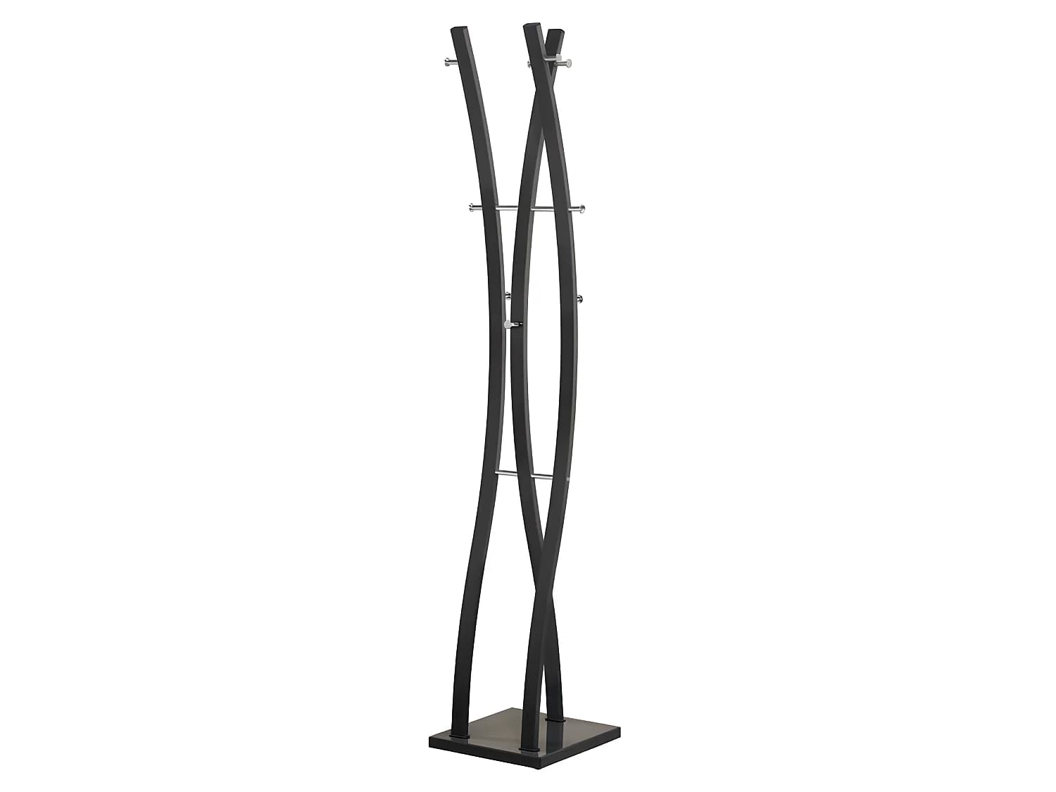 Porte-manteau design original noir Lemon