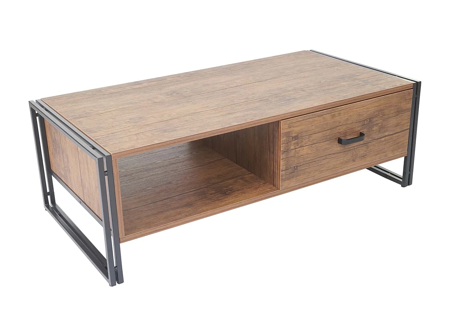 Table basse MCW-A27, couleur chêne sauvage