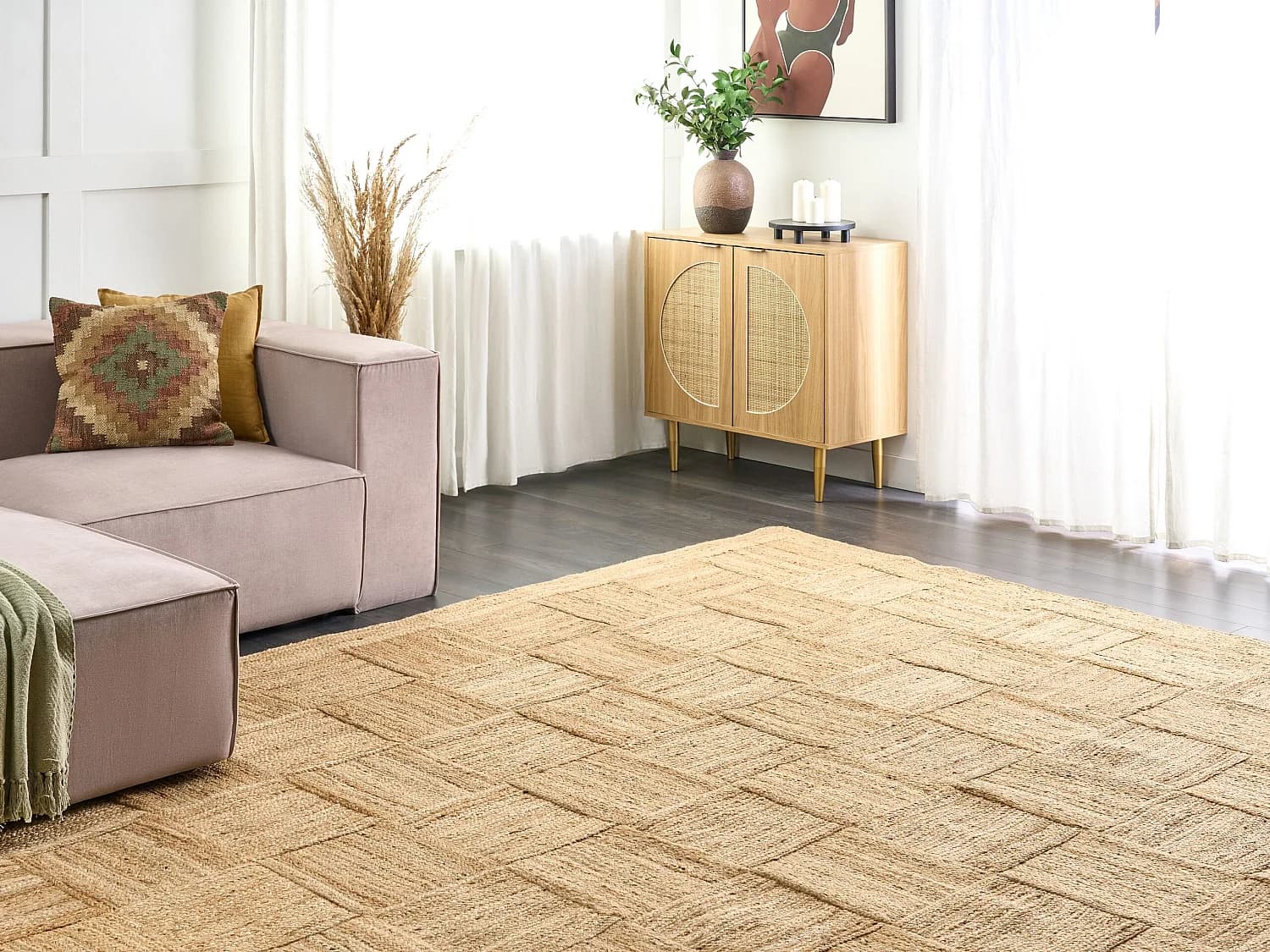 Tapis ESENTEPE 300 x 400 cm Jute Beige