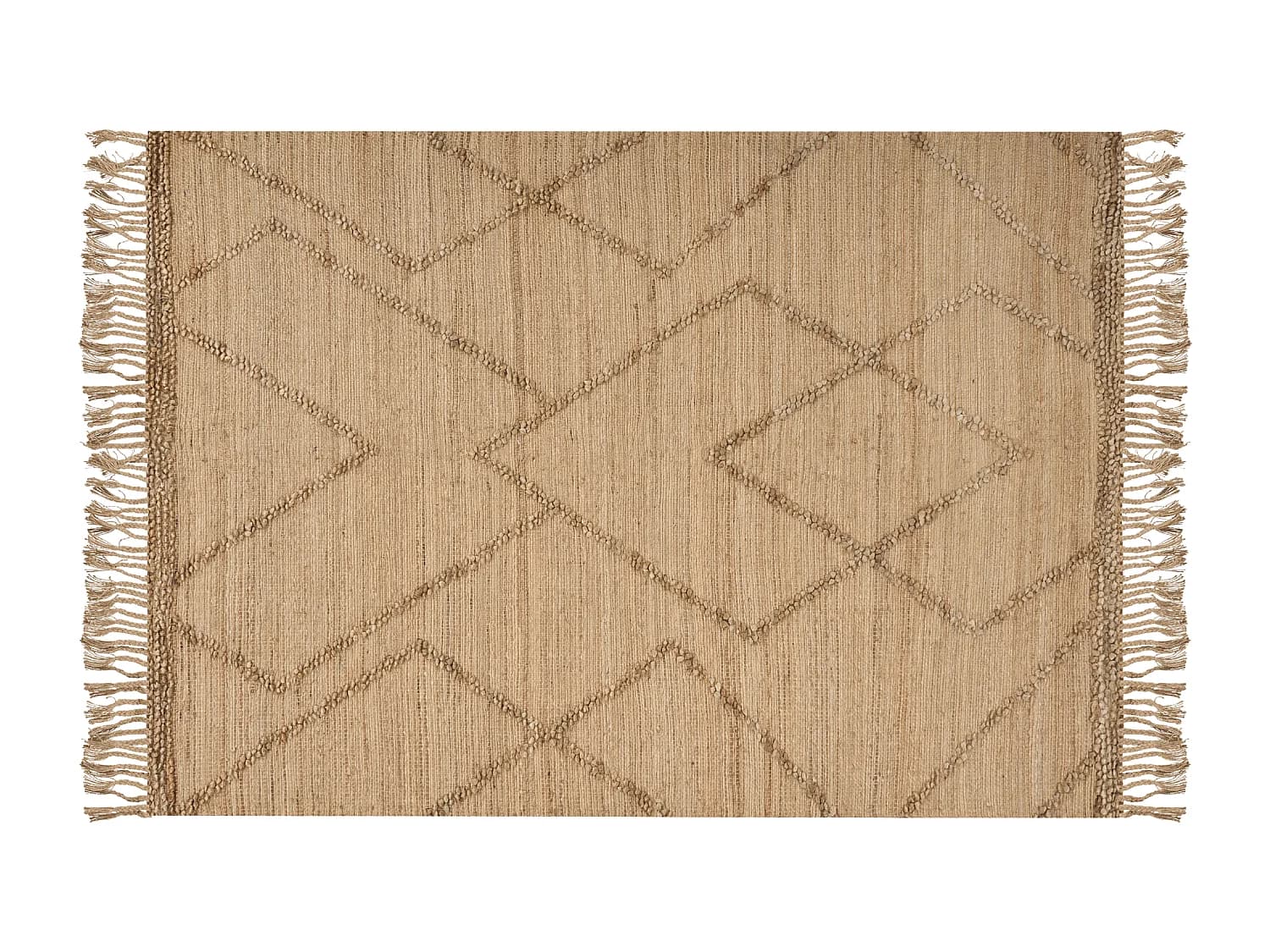 Tapis HANDERE 200 x 300 cm Jute Beige
