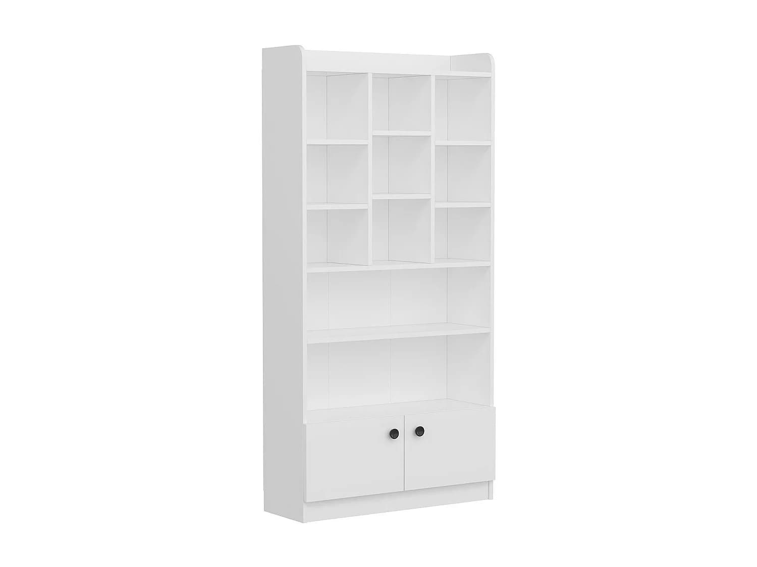 Étagère bibliothèque bllanche Tika 90cm