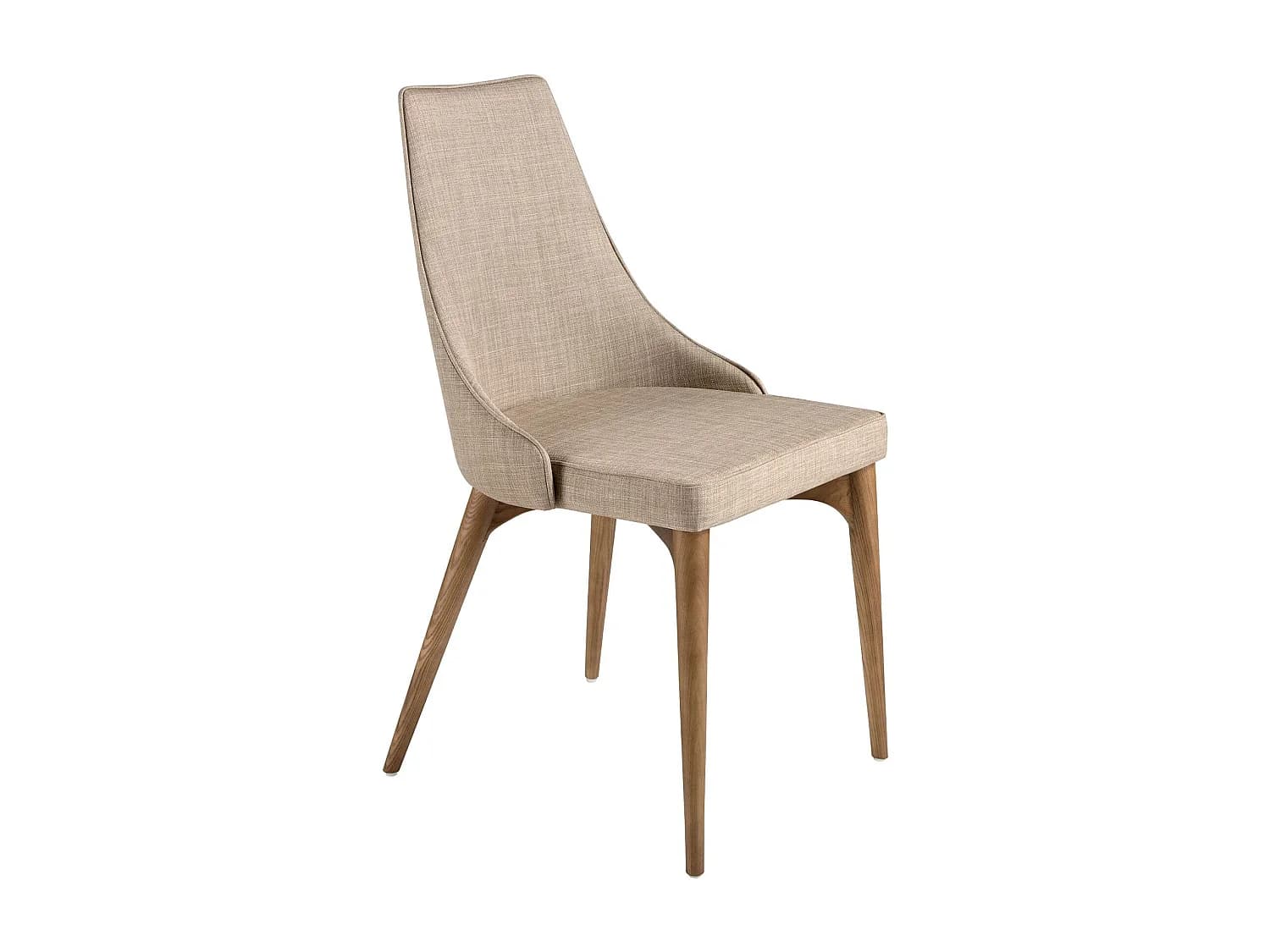 Chaise en tissu marron 4032 ANGEL CERDA