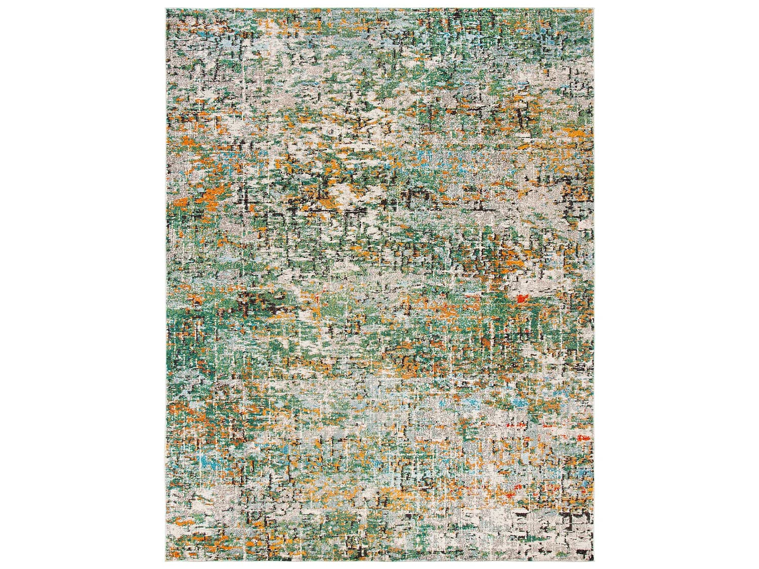 Tapis Vert/Turquoise 244 X 305 cm - Manjor