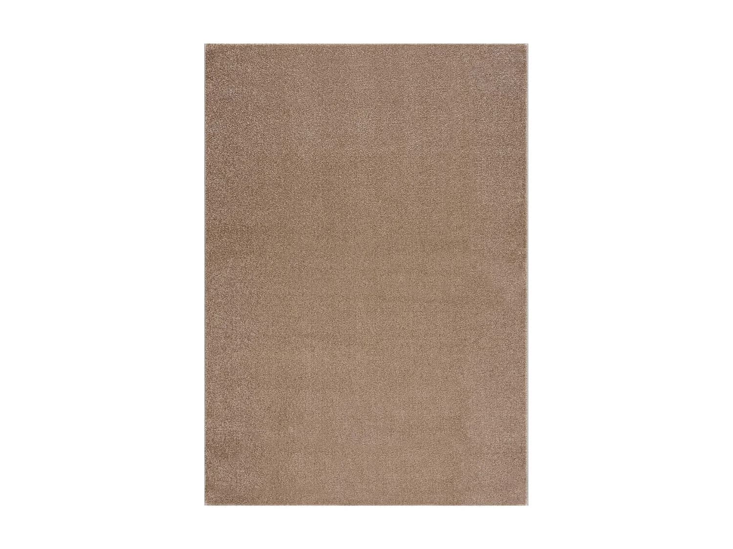 Tapis salon et chambre tissé motif uni NOSSA