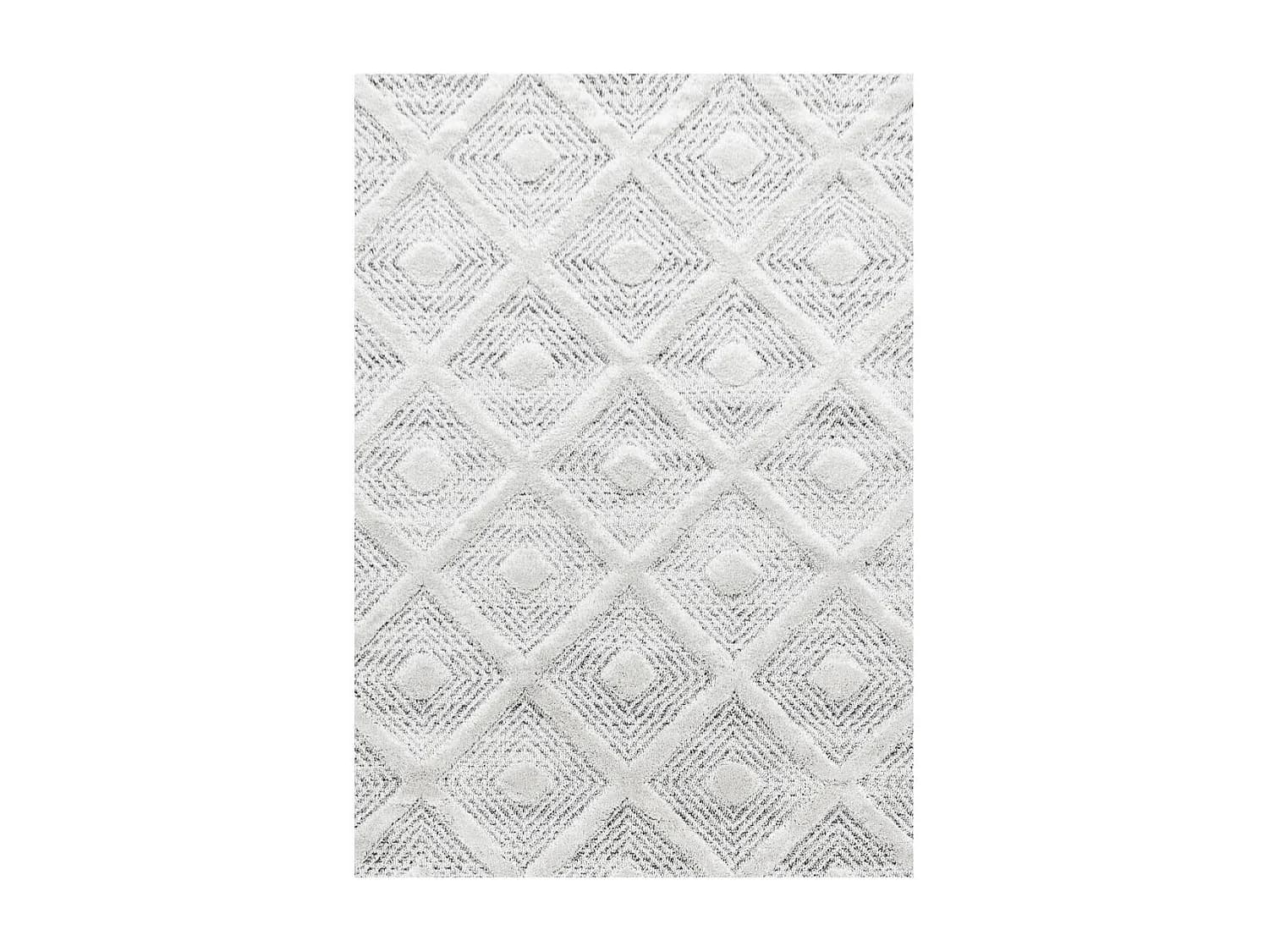 Tapis salon et chambre tissé motif scandinave PISTIOUM