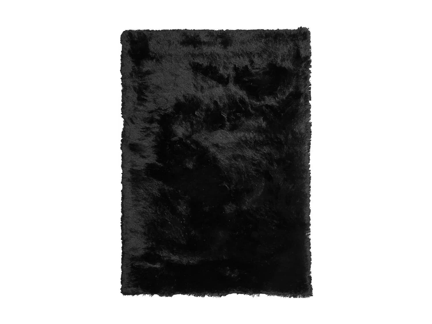 Tapis shaggy fait main motif uni SG FIN