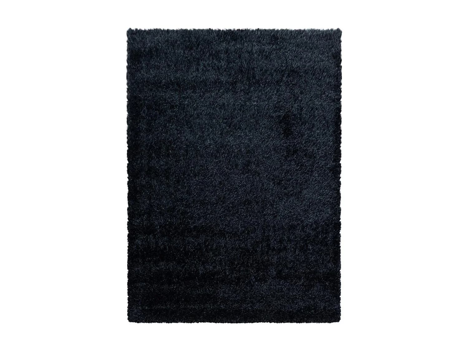 Tapis longs poils shaggy tissé motif uni UNI A