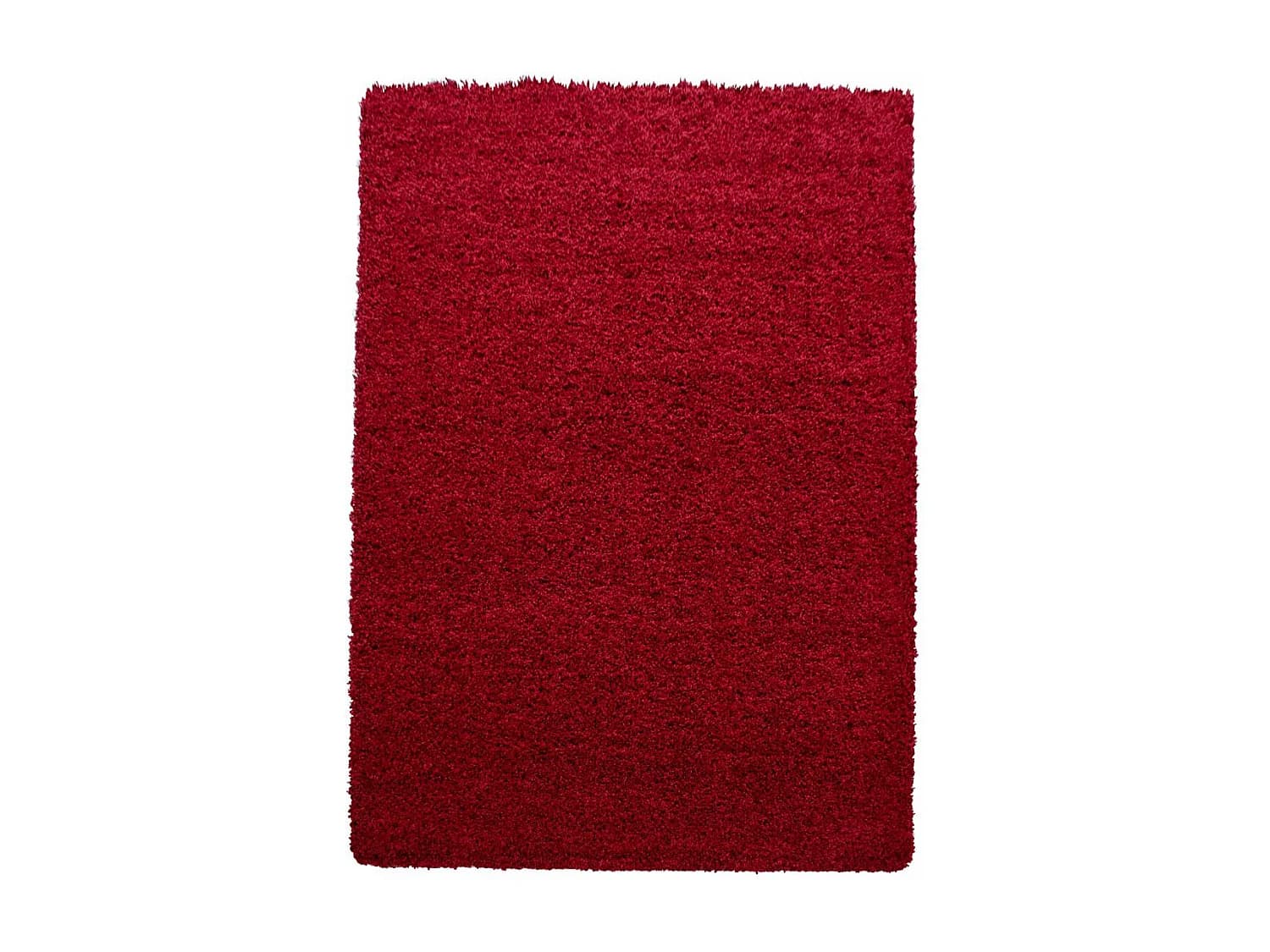 Tapis poils longs shaggy tissé motif uni UNI L