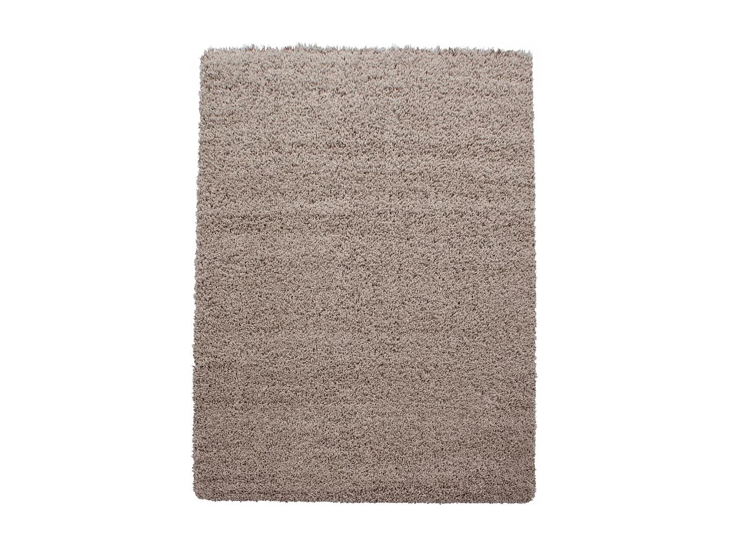 Tapis poils longs shaggy tissé motif uni UNI L