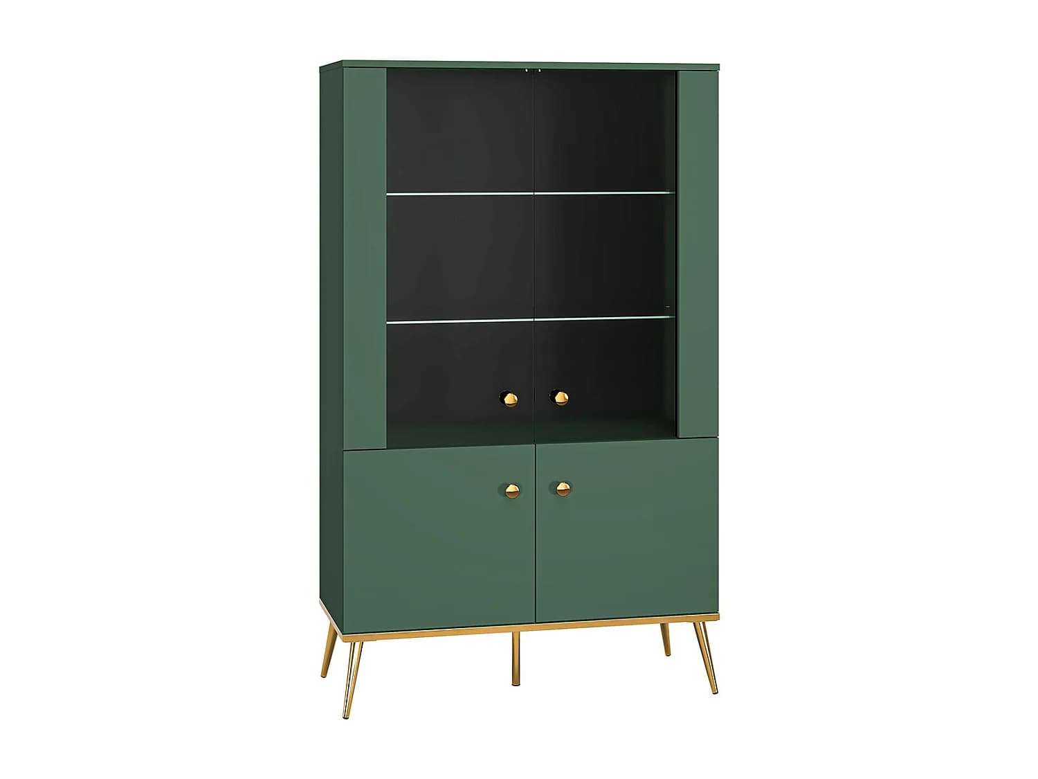 Vaisselier 4 portes Thalia Vert