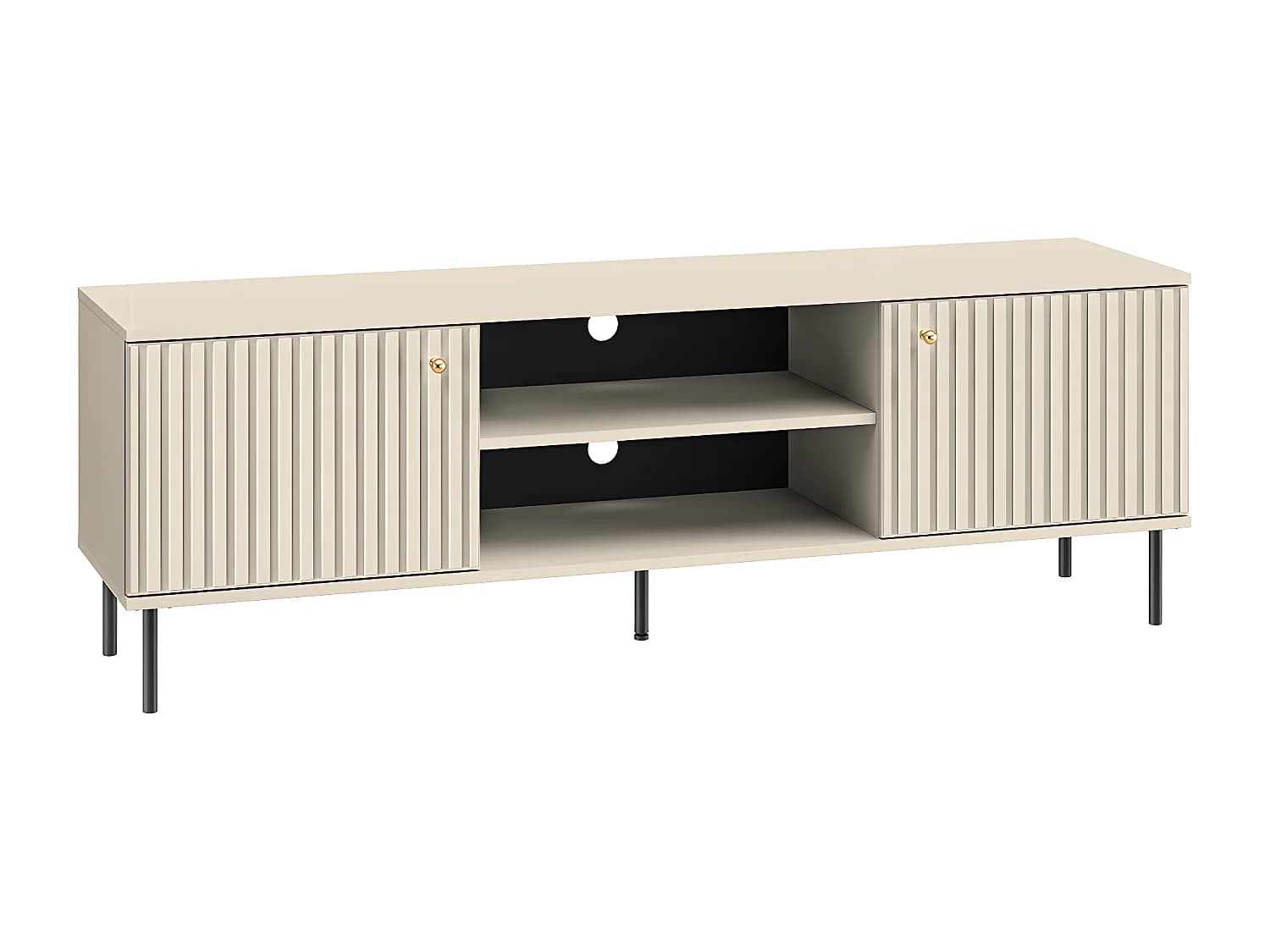 Meuble TV 2 portes 160 cm Nova Cachemire
