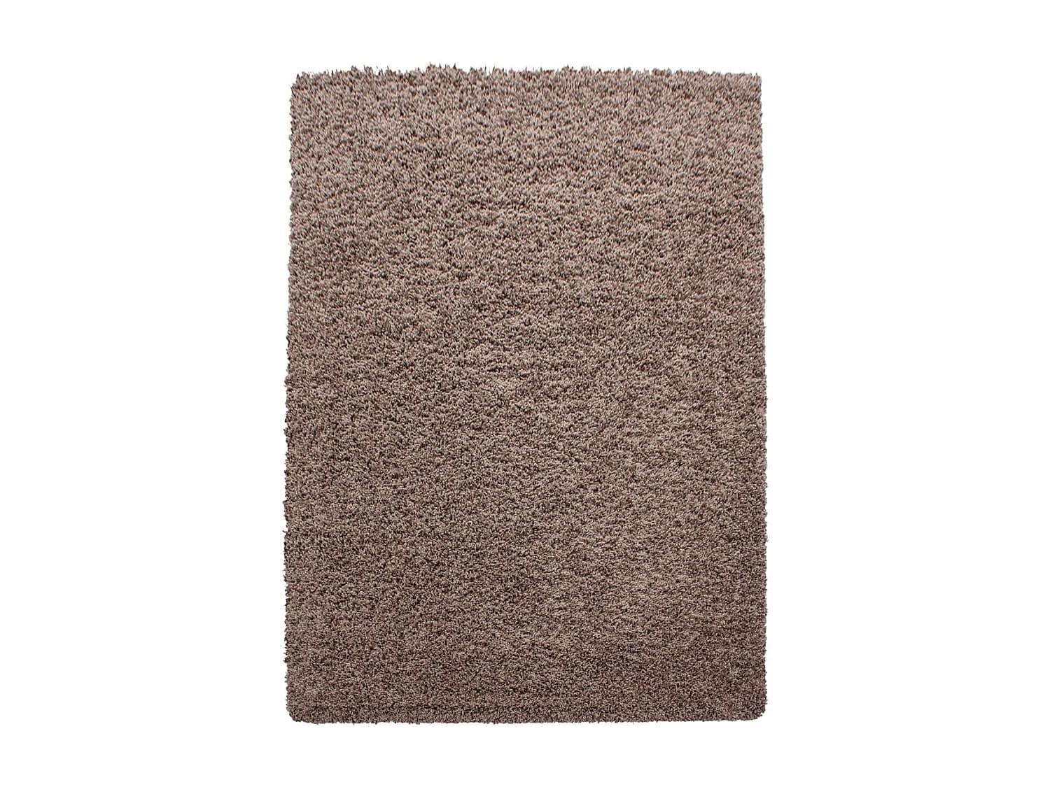 Tapis poils longs shaggy tissé motif uni UNI L