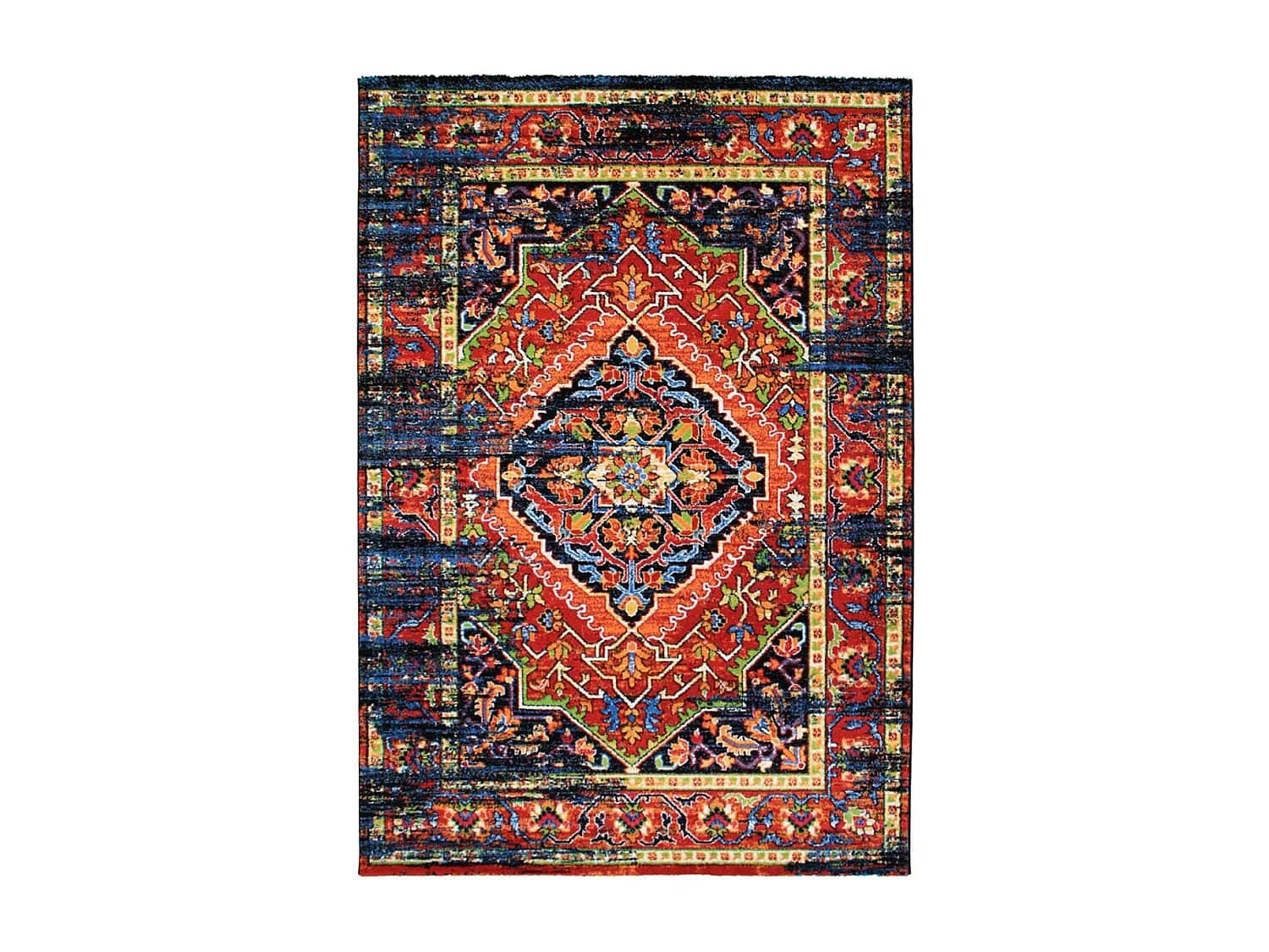 Tapis oriental tissé motif ancestral MADAL