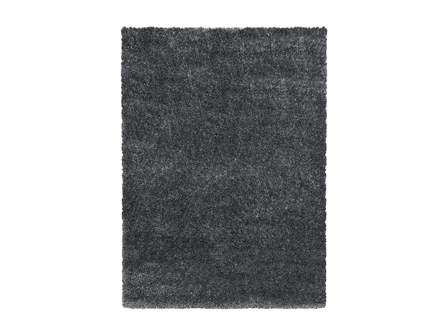 Tapis longs poils shaggy tissé motif uni UNI A