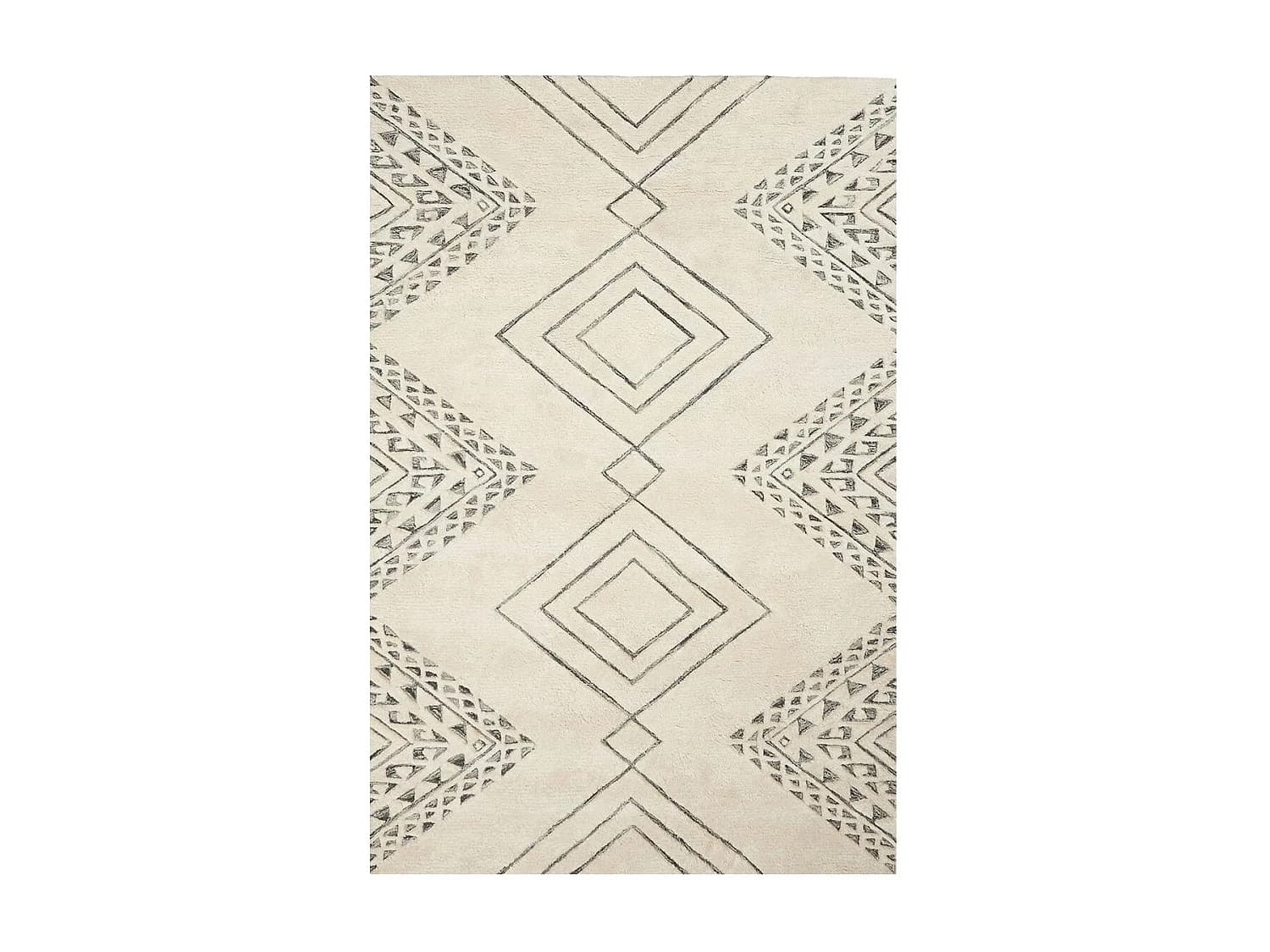 Tapis salon et chambre fait à la main en laine HARITAGE