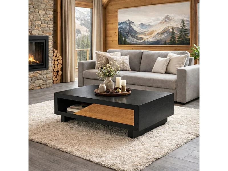 Table basse avec tiroir FAIRLIE
