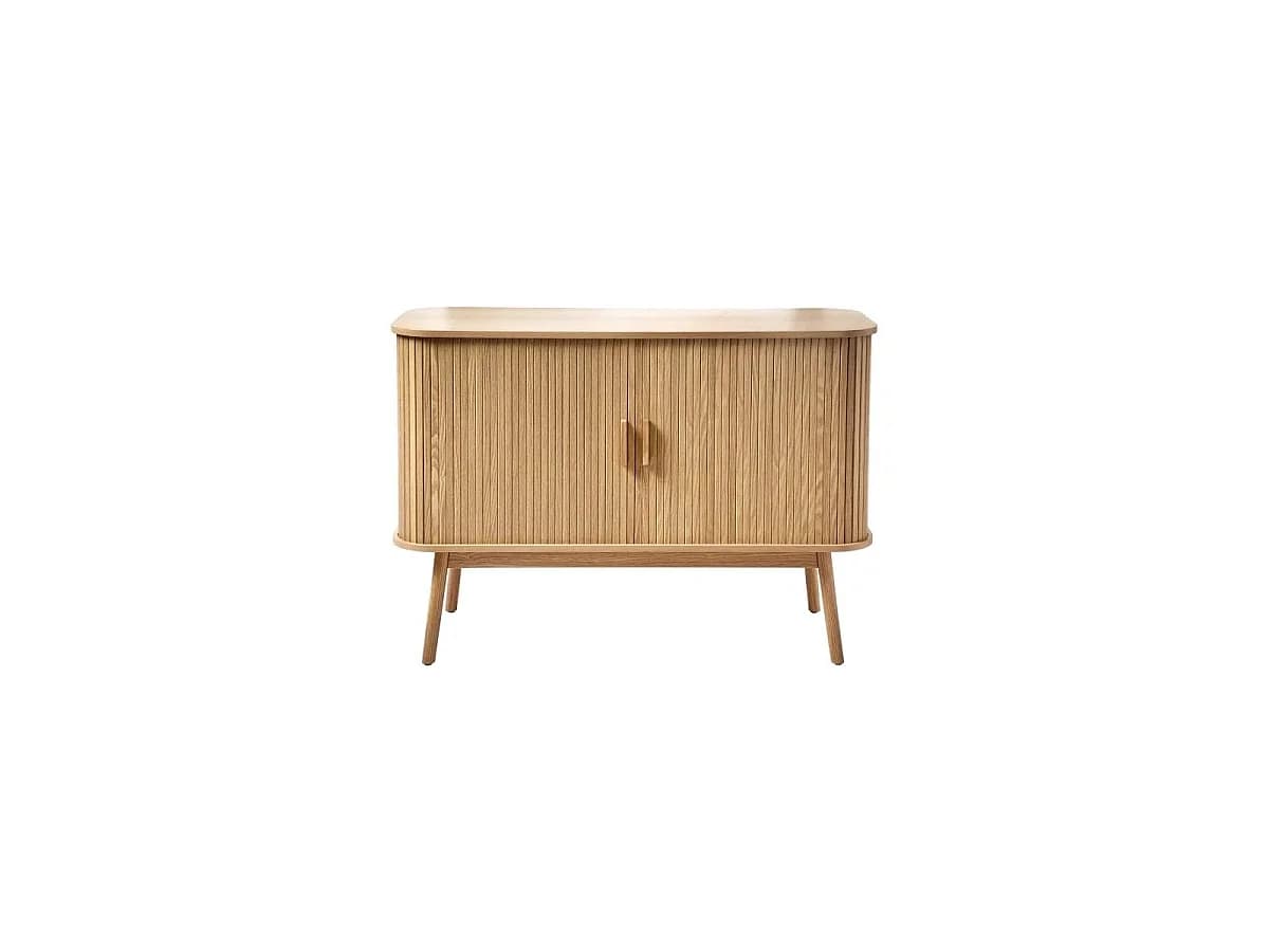 Buffet Vintage Décor Bois 2 Portes Coulissantes L110cm - ERNEST