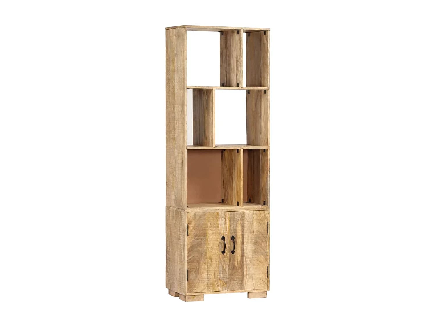 Bibliothèque 60x35x180 cm Bois de manguier solide