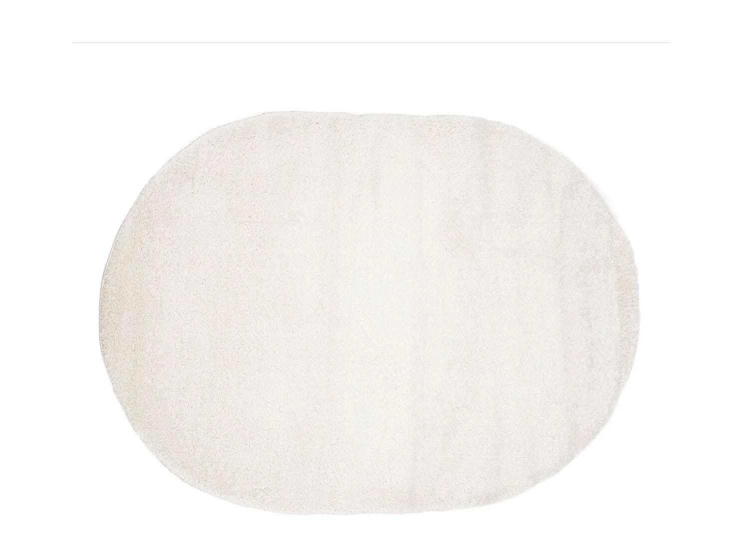 Tapis Déco Ovale "Walter" 240x340cm Blanc