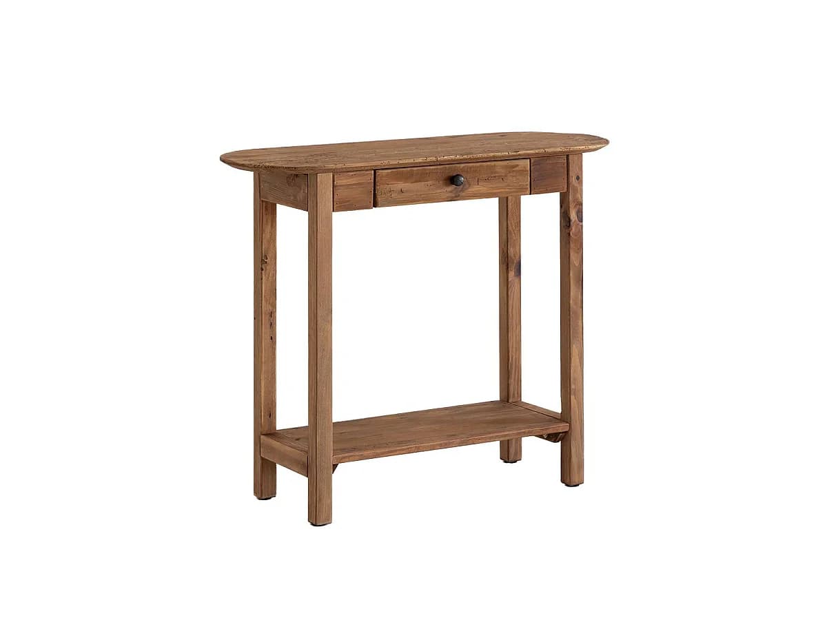 Console en bois de pin recyclé Blaise