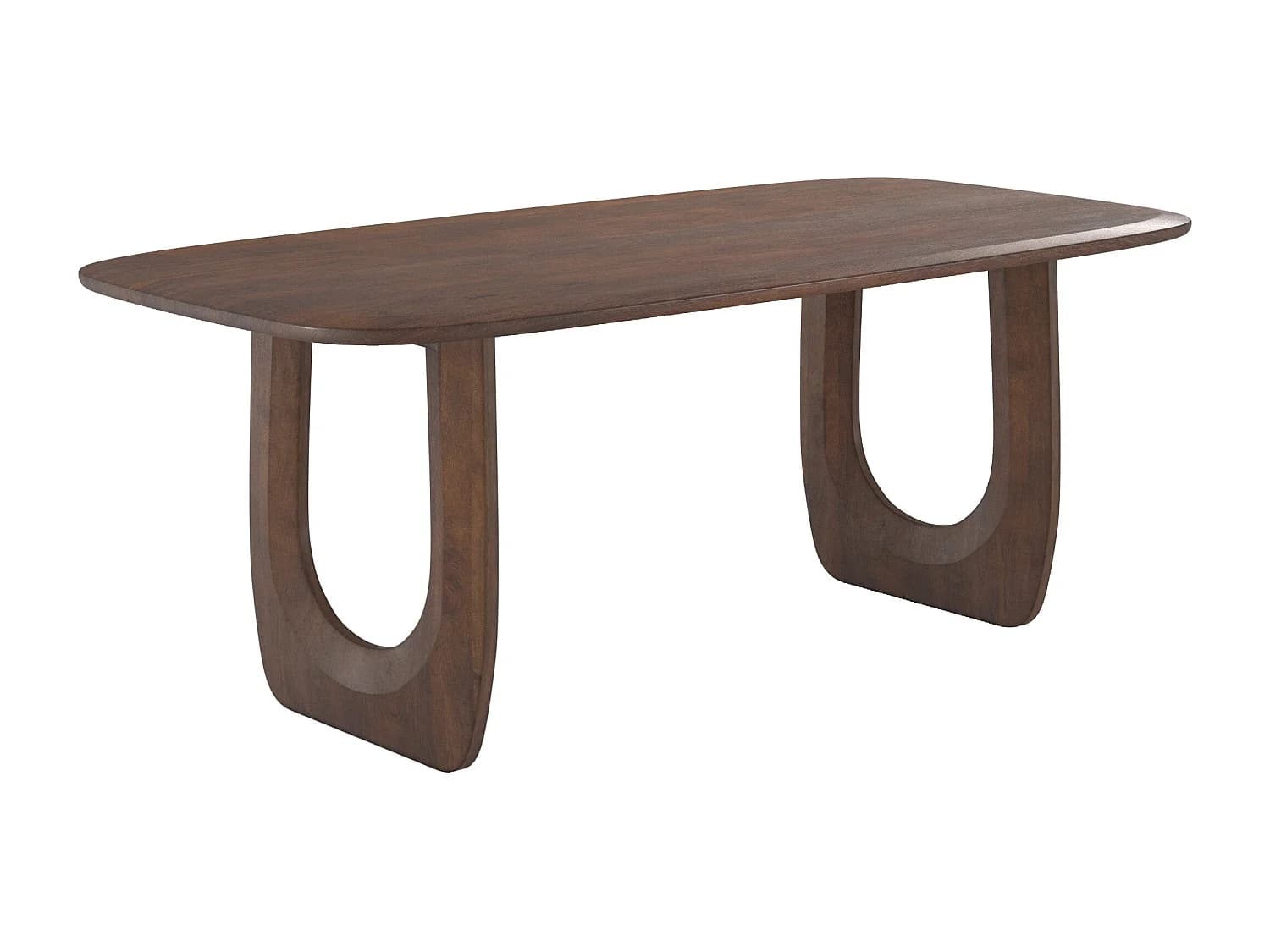 Table rectangulaire en bois de manguier massif 6 places - Maya