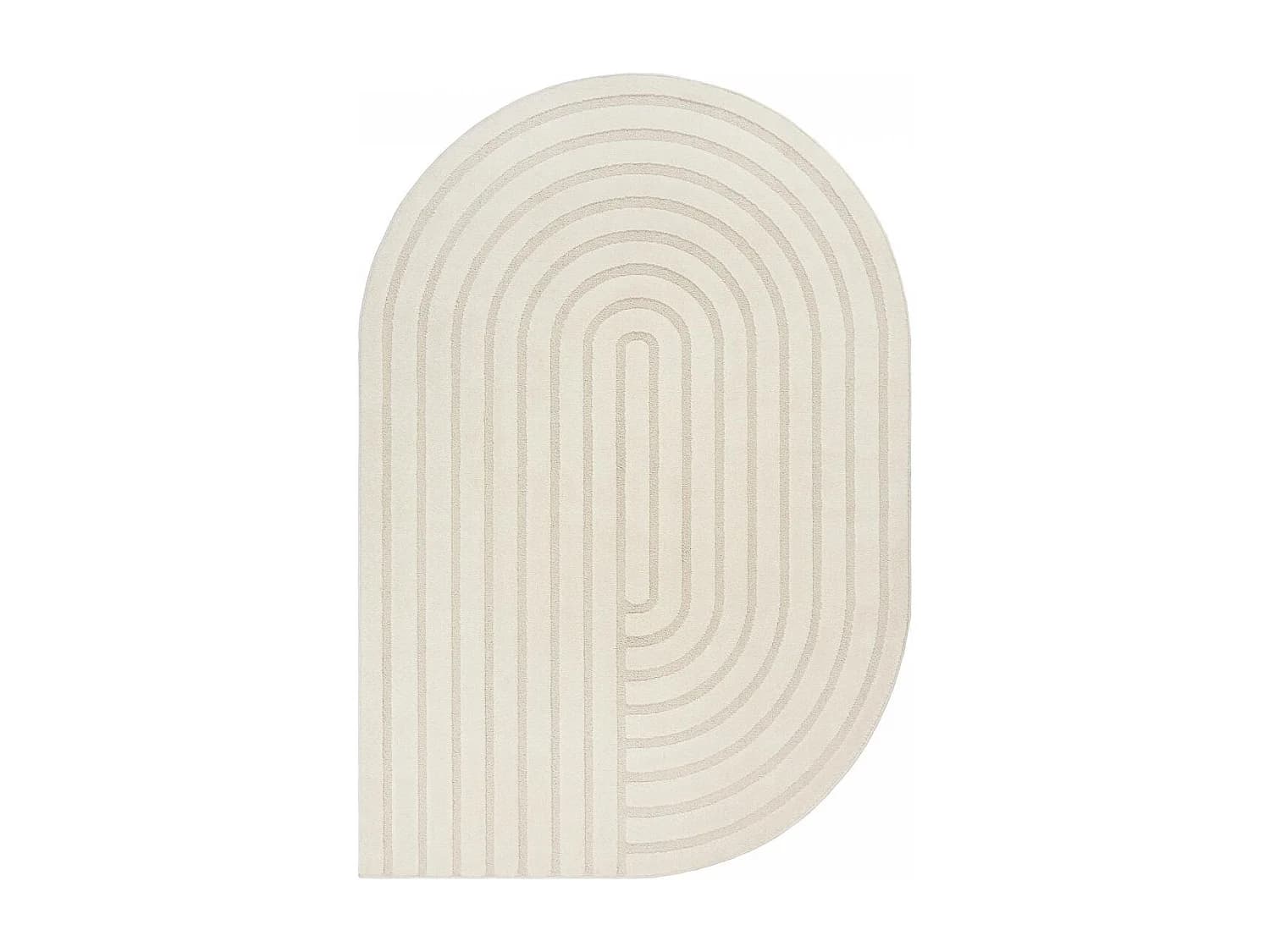 Tapis salon LYN9 SPIRATRO - Tapis forme original en relief