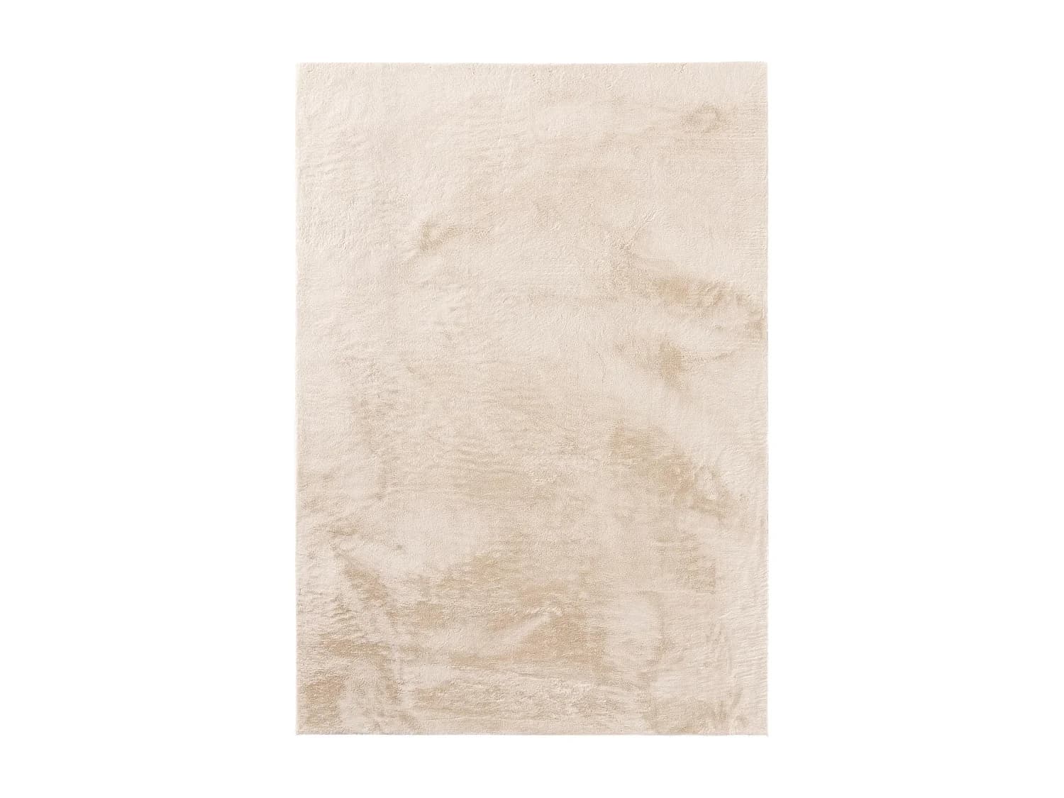 Tapis en fausse fourrure Furry Beige 230x330 cm