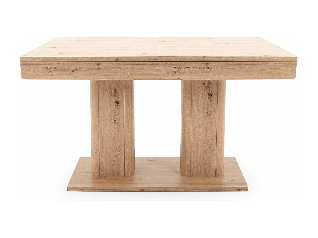Table à manger extensible décor chêne artisan L140-220 cm - HEIDELBERG
