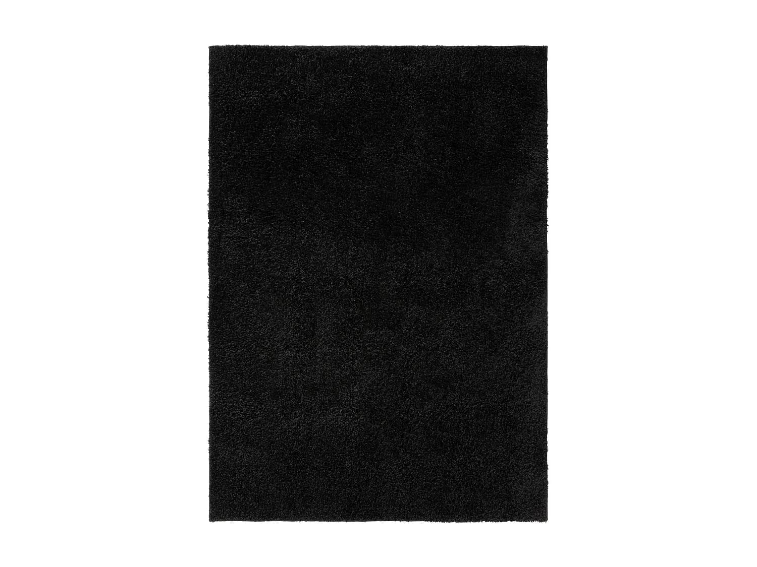 Tapis à poils longs Soho Noir 160x230 cm