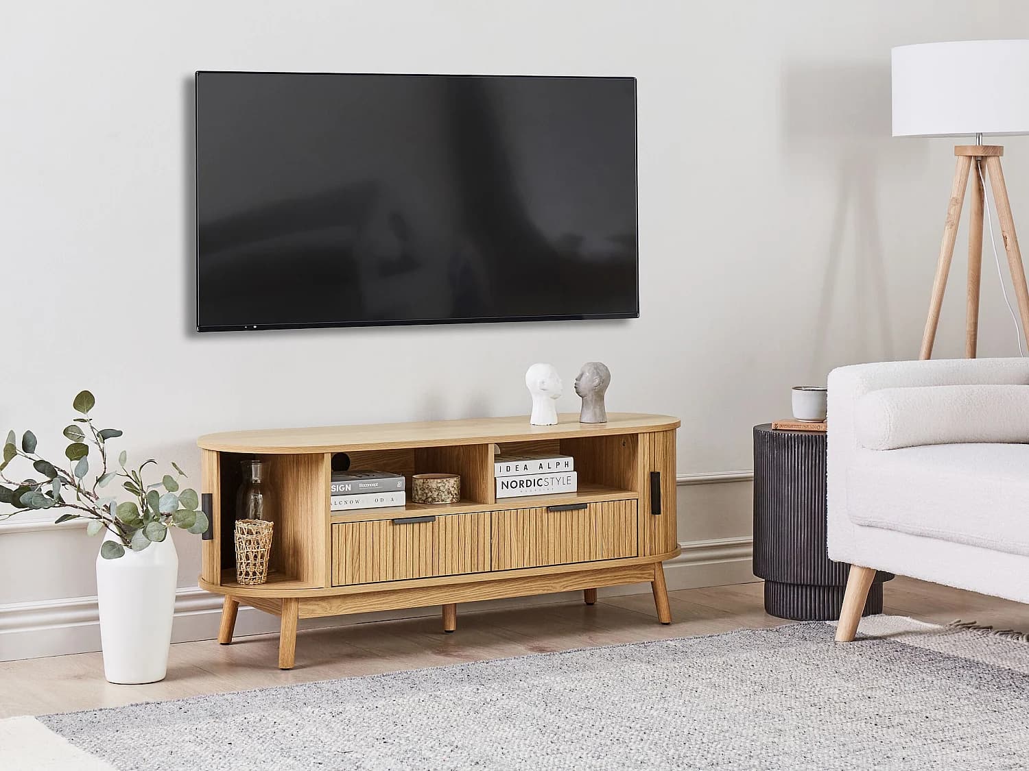 Meuble TV SELAH Marron