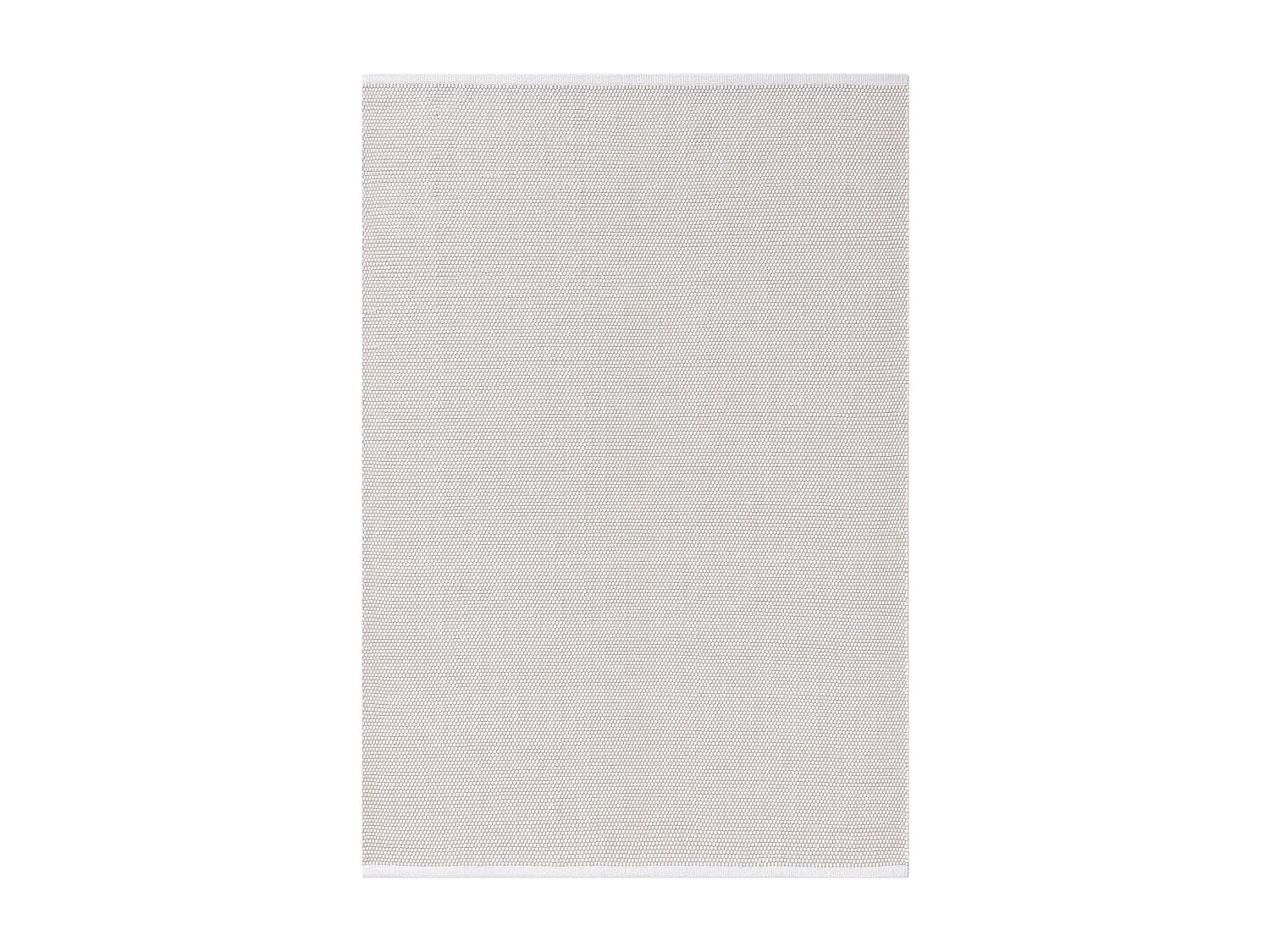 Tapis en coton tissé main Ron Blanc 350x450 cm