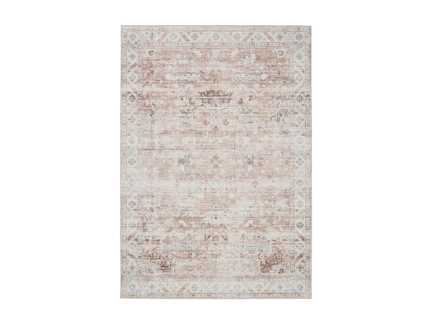 Tapis lavable George Rose 200x300 cm