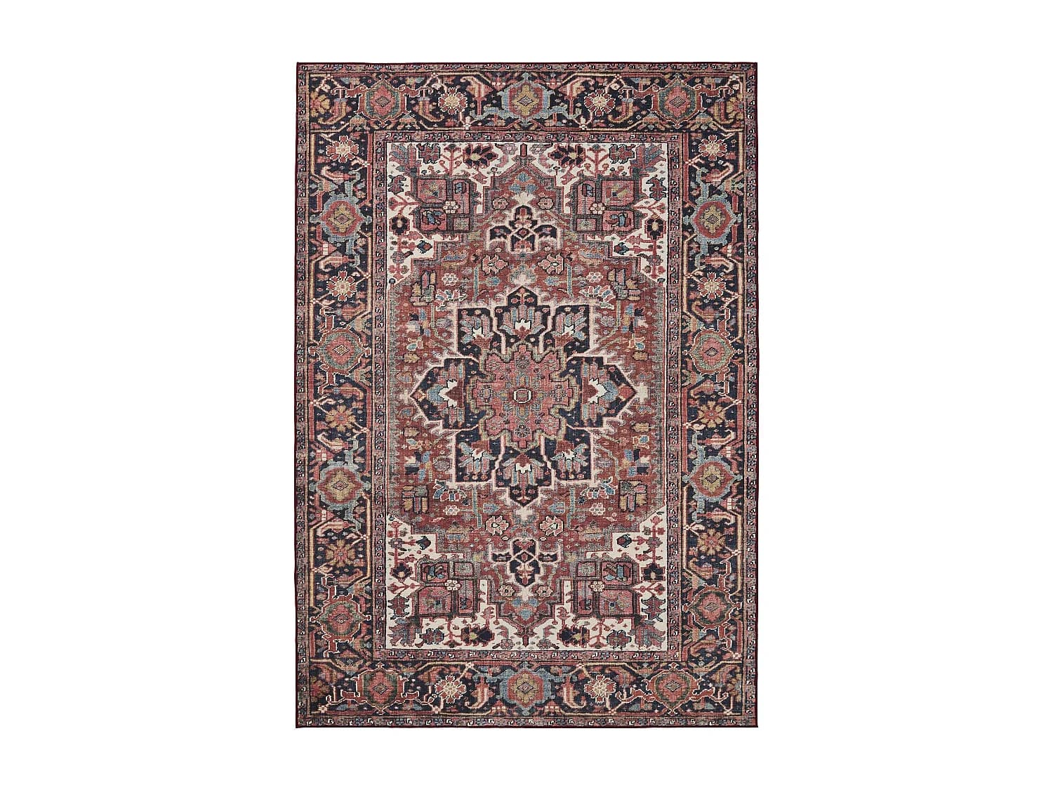 Tapis lavable George Multicouleur 300x400 cm