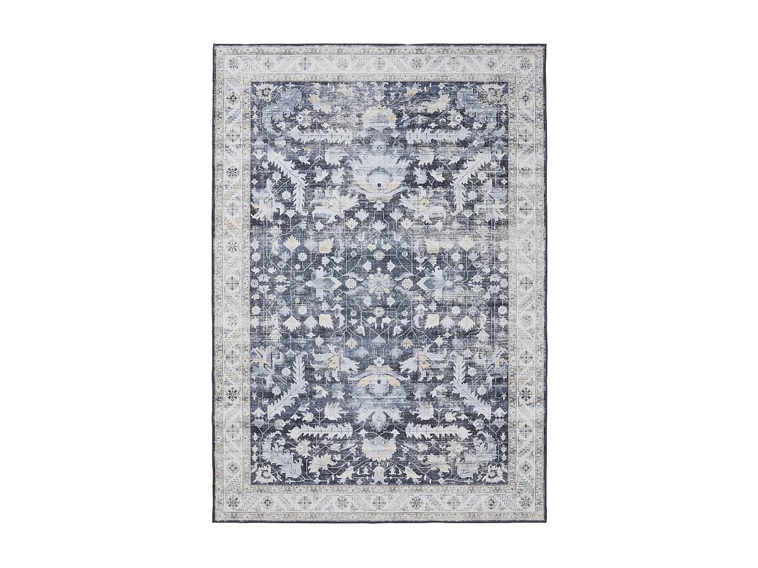 Tapis lavable George Bleu 240x340 cm