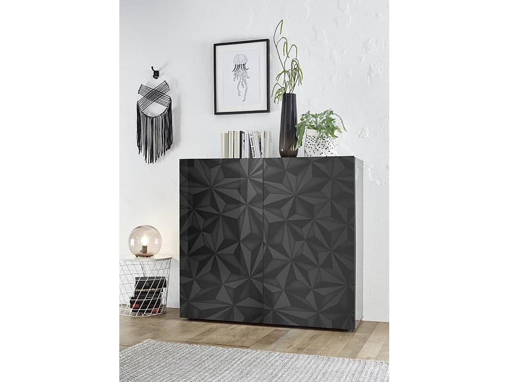 Buffet MOSCA gris anthracite