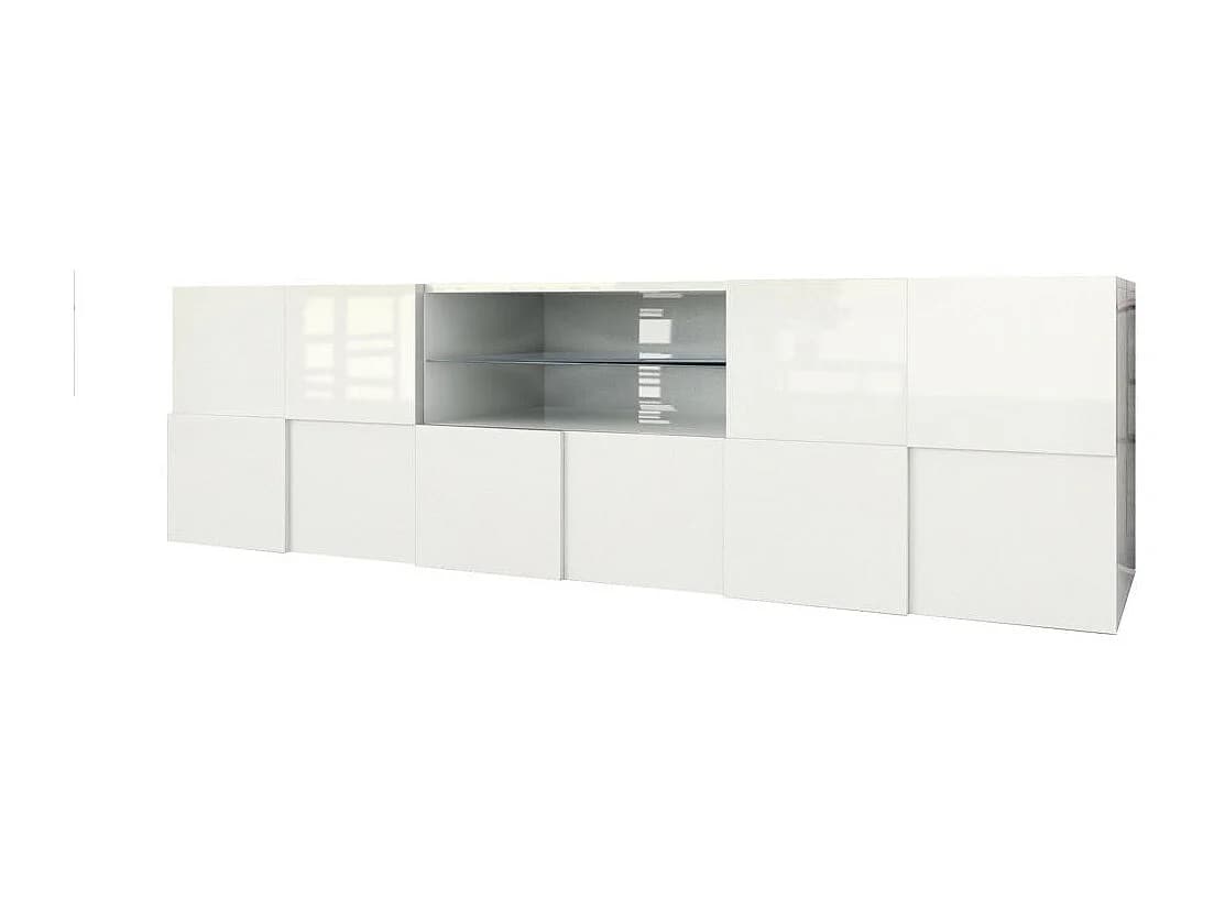 Meuble TV LONDON blanc