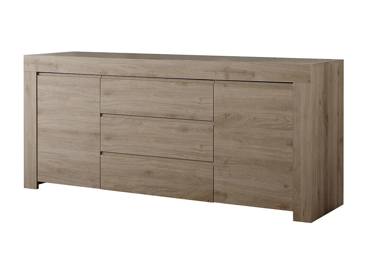 Buffet CAPRI chêne foncé