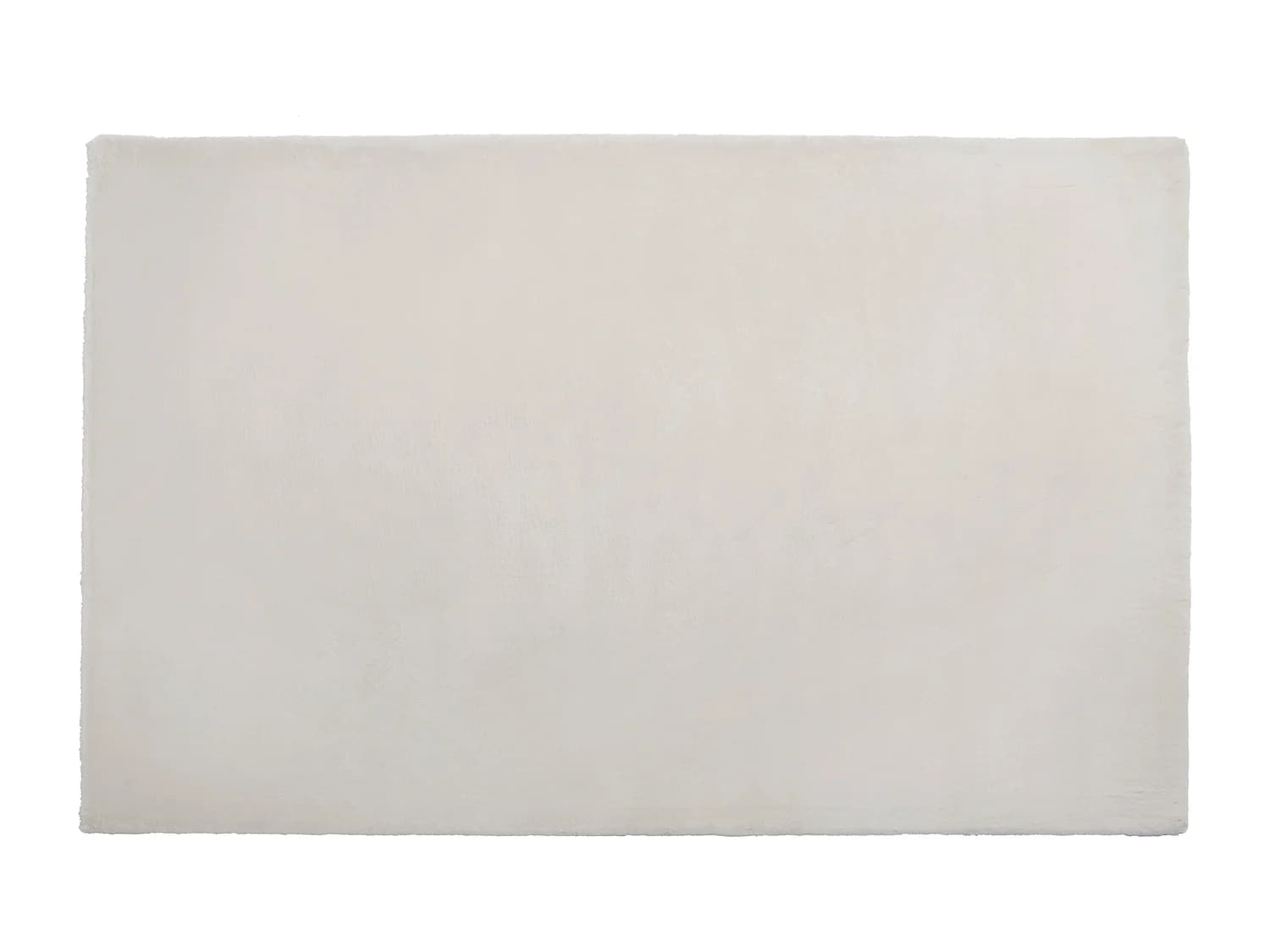 Tapis shaggy à poils longs effet fourrure - 200 x 290 cm - Beige - BUNNY