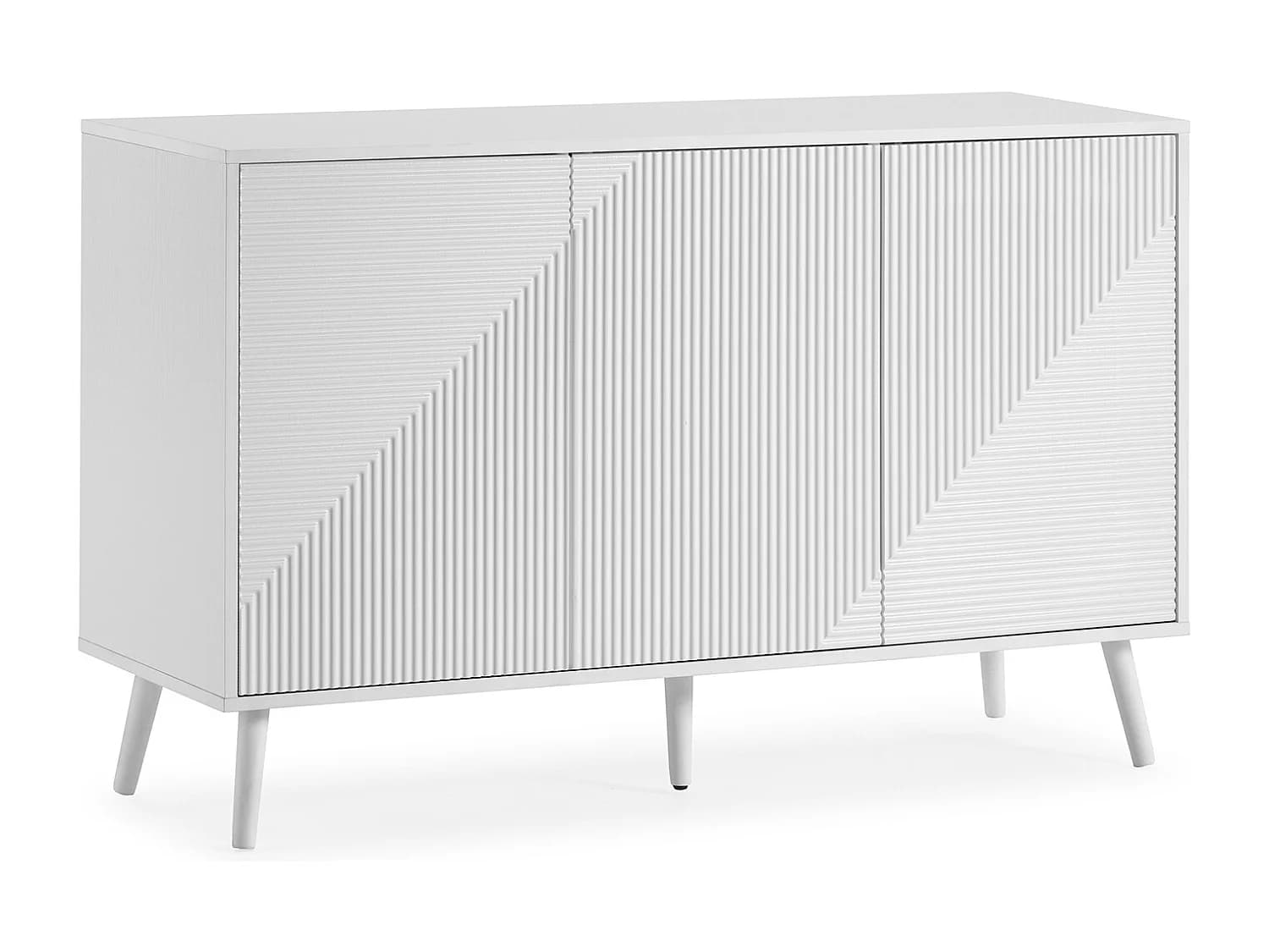 Buffet Telmo 3 portes couleur Blanc