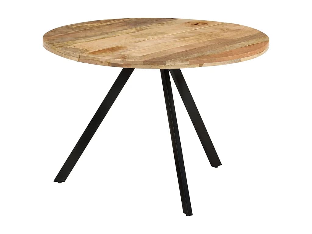 Table à dîner 110x75 cm Bois de manguier massif