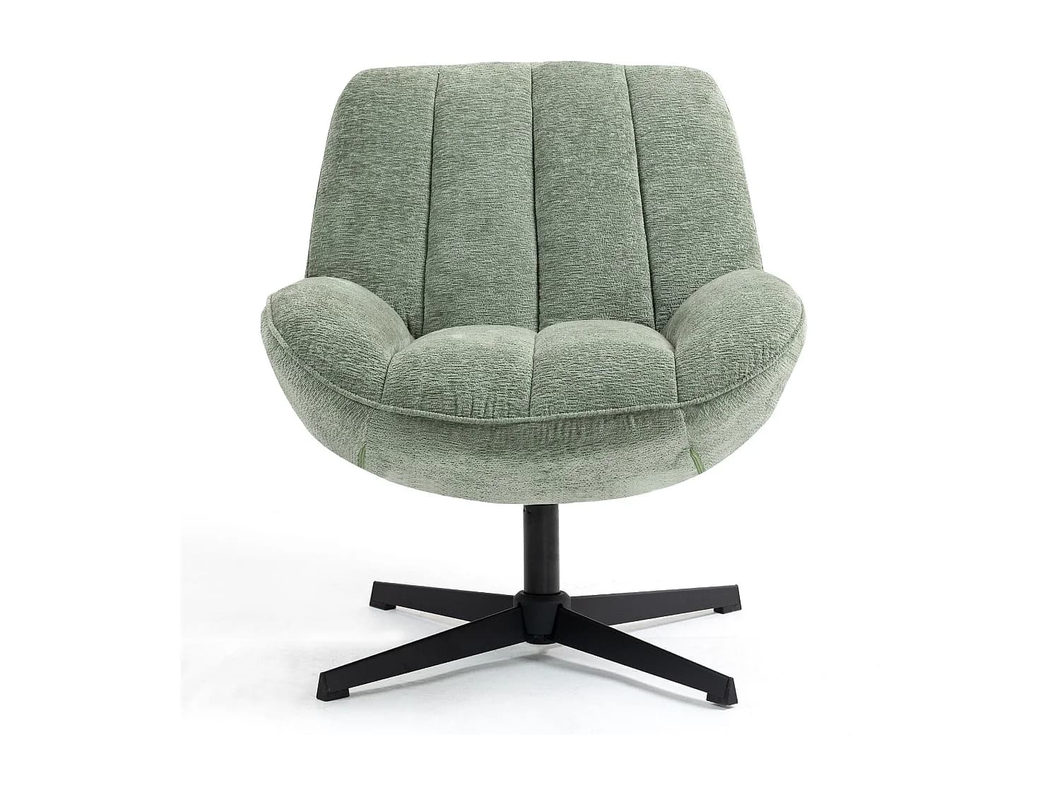 Fauteuil pivotant vert
