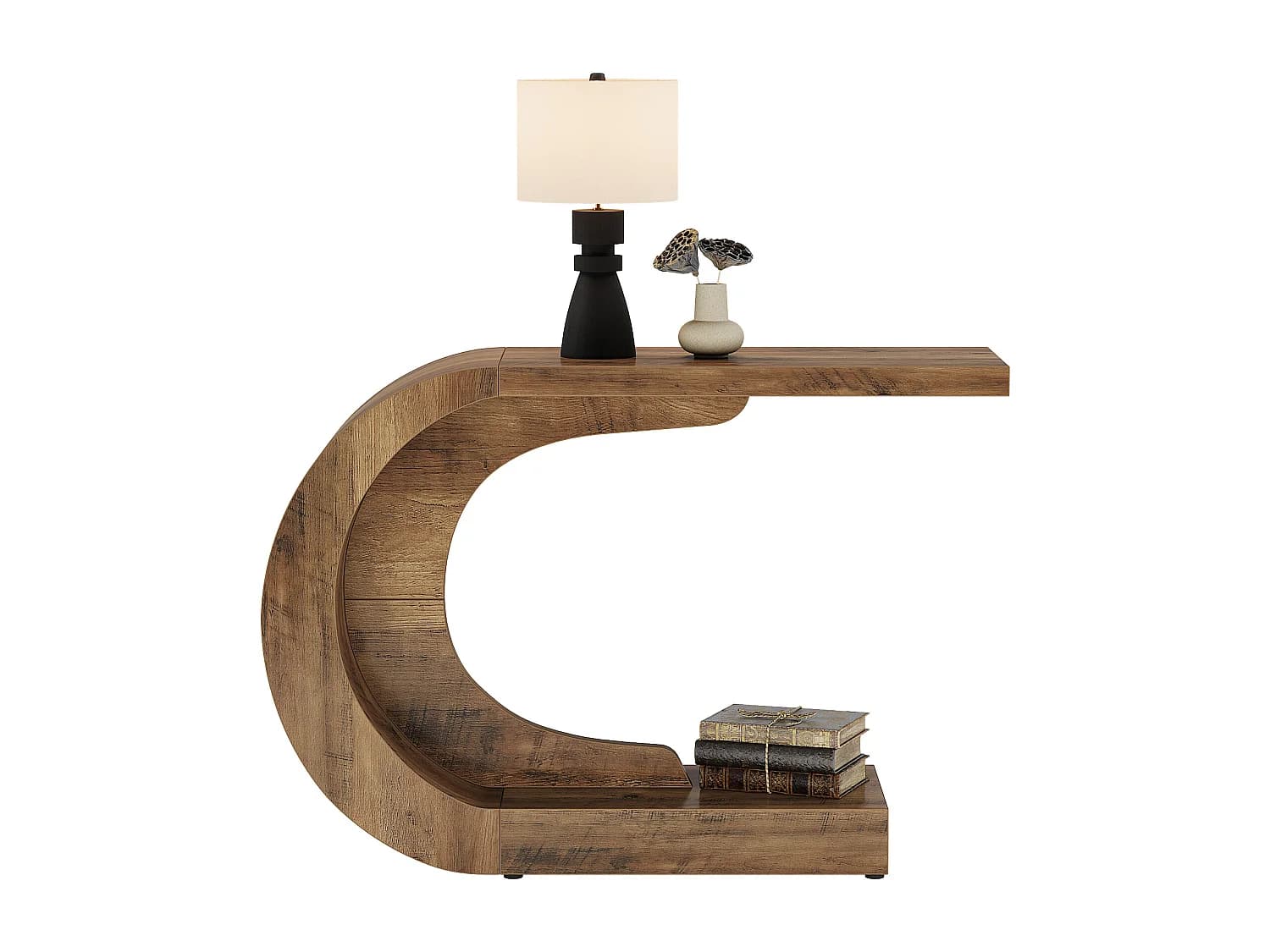 Table Console, Table D'appoint Vintage, 110 x 35 x 75 cm, Console Meuble pour Entrée