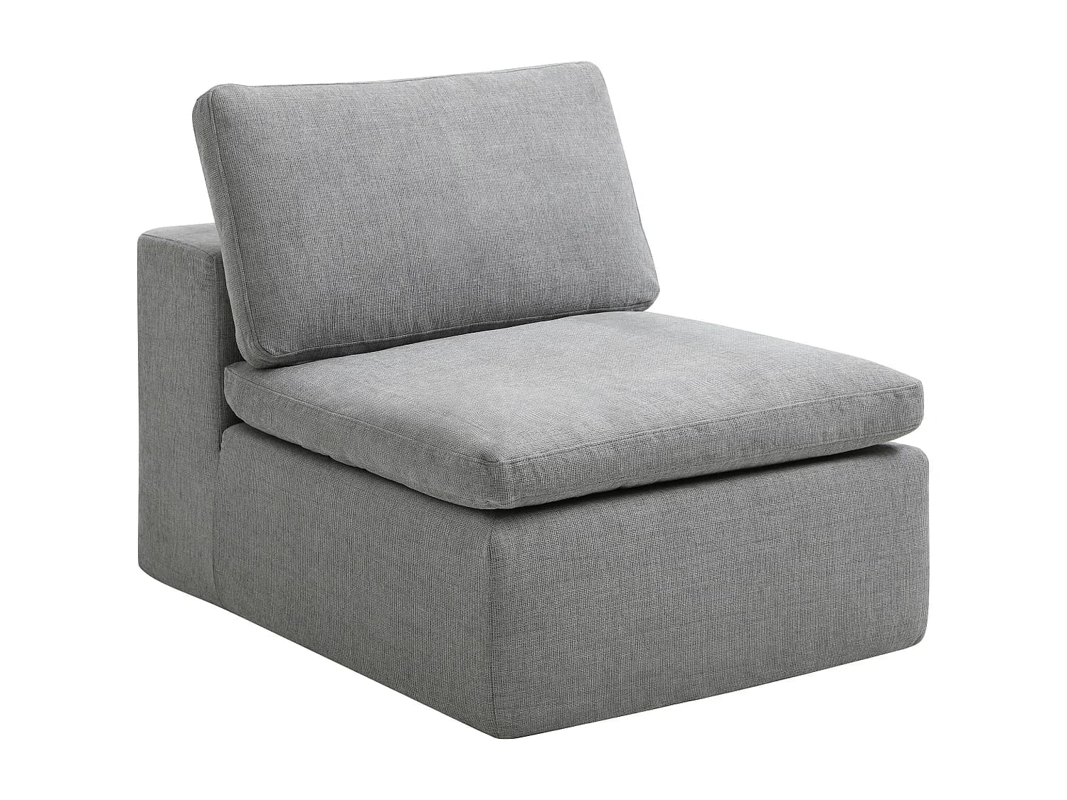 Fauteuil en tissu gris CORTOLINE