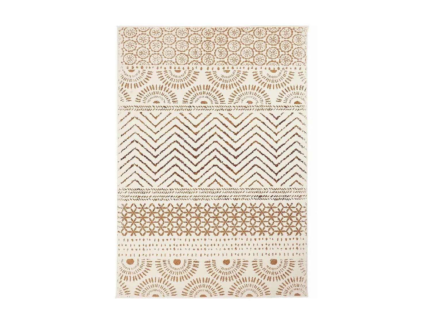 Tapis berbère tissé motif ethnic LYN1 ORIENVAG