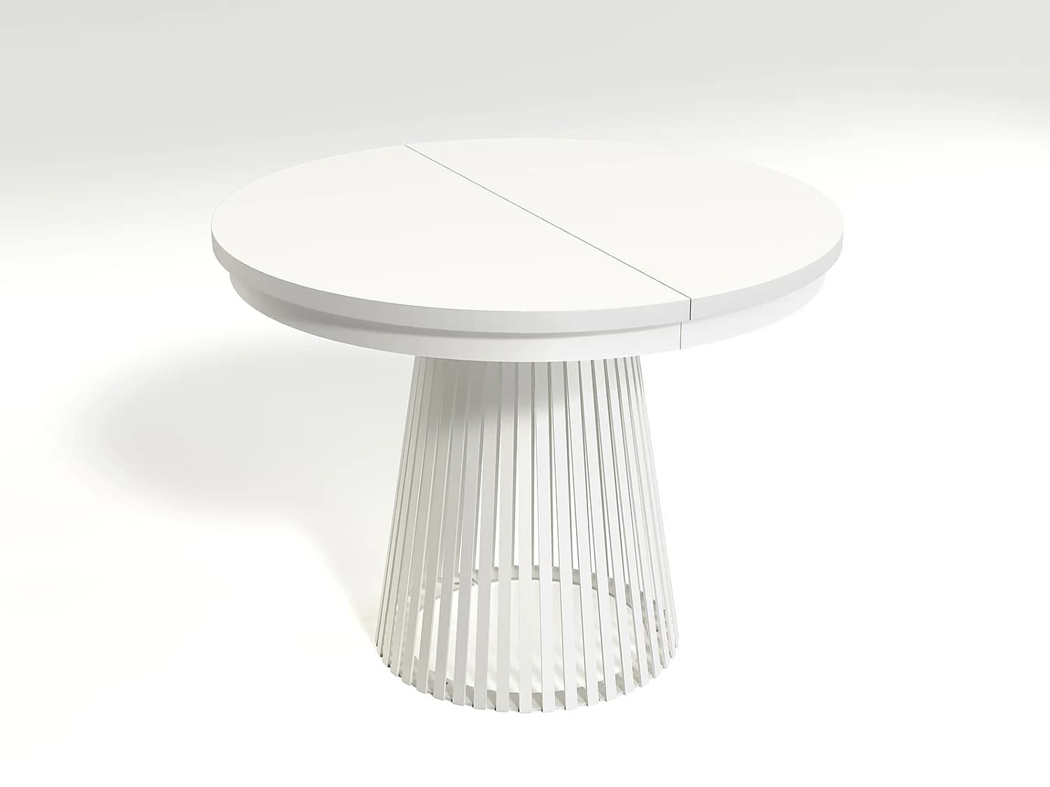 MINIO go for it, Table à rallonges GORI couleur blanc alpin/blanc